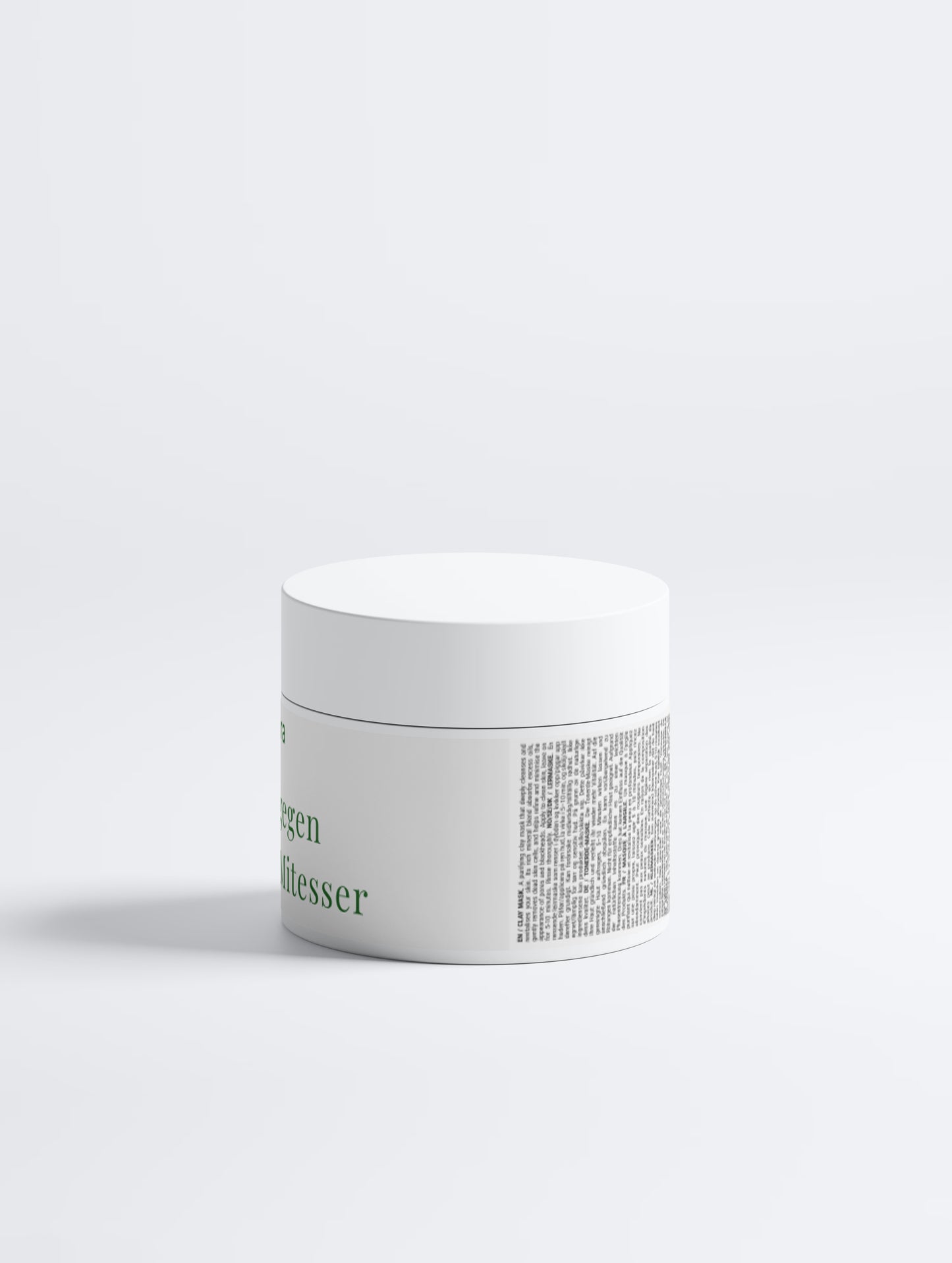 Tonmaske von Veltara – cremige Textur der klärenden Maske mit Aloe
