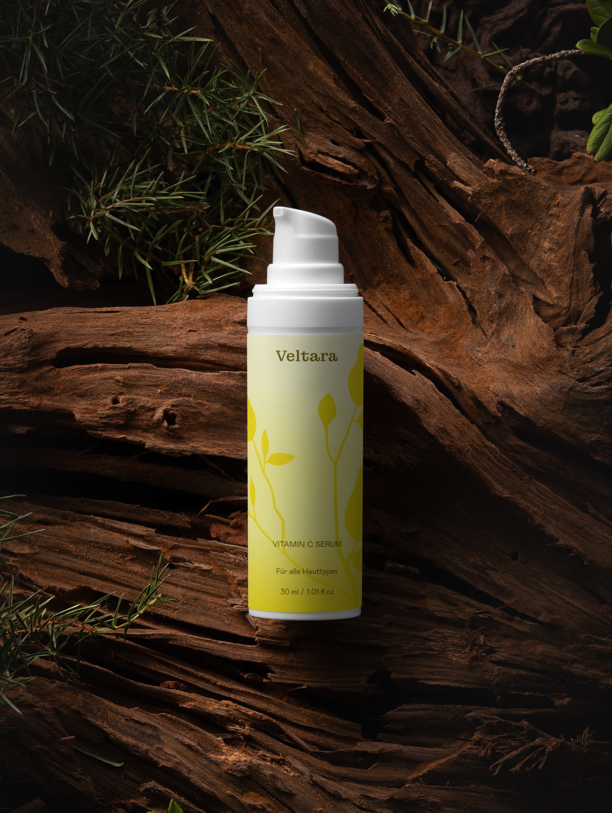 Vitamin C Serum von Veltara – strahlender, ebenmäßiger Teint