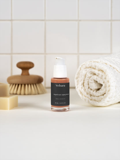 Anti-Aging Set: Peptid-Serum & Creme Duo für straffere Haut