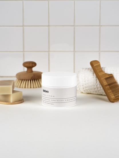 Isländisches Vulkan-Peeling für Gesicht & Körper – sanfte Exfoliation