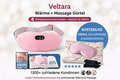 Veltara Komfort-Set – Wärmegürtel, Schlafmaske, Nasenstreifen, Wärmepflaster und eBook gegen Periodenschmerzen