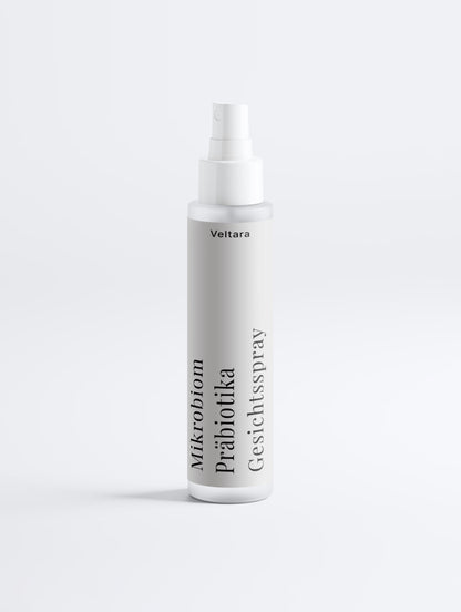 Microbiome Prebiotic Gesichtsspray von Veltara zum Beruhigen und Erfrischen der Haut