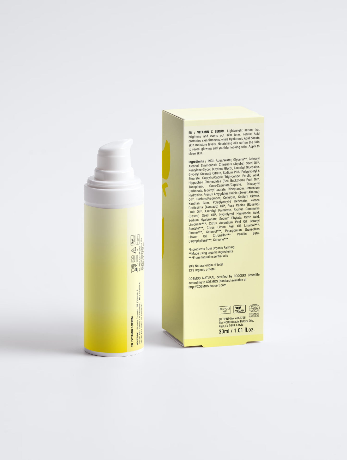 Vitamin C Serum von Veltara – leichte Textur für strahlende Haut