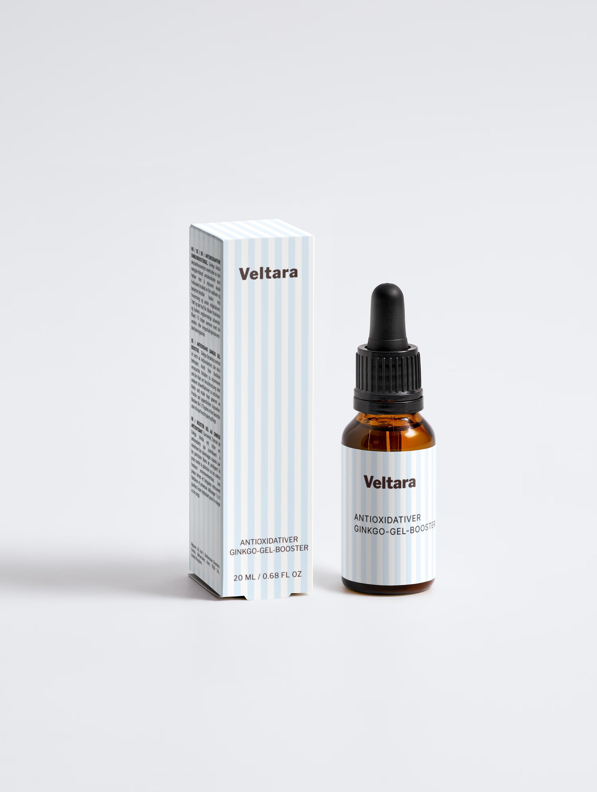 Ginkgo Gel Booster von Veltara – antioxidatives Konzentrat, ölfrei