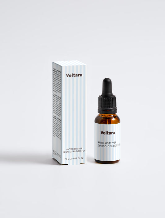 Ginkgo Gel Booster von Veltara – antioxidatives Konzentrat, ölfrei
