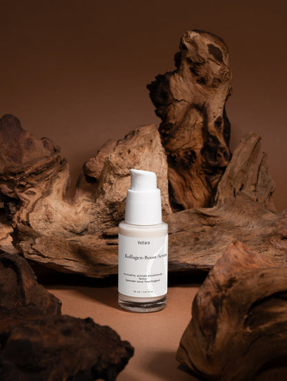 Kollagen-Boost Serum von Veltara – Wirkstoffe Hyaluronsäure & Sodium PCA