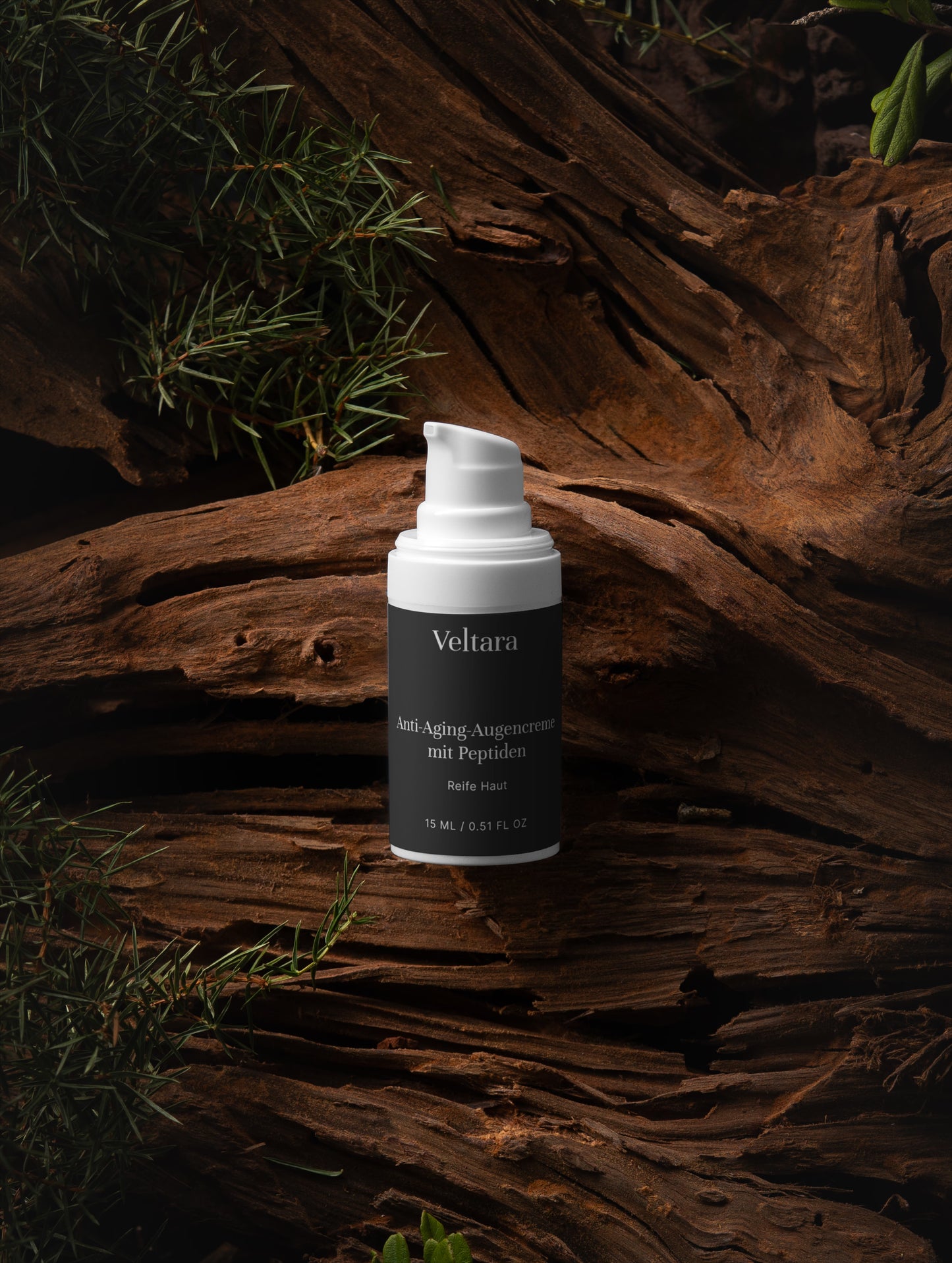 Peptide Augencreme von Veltara – tägliche Anti-Aging Augenpflege für reife Haut