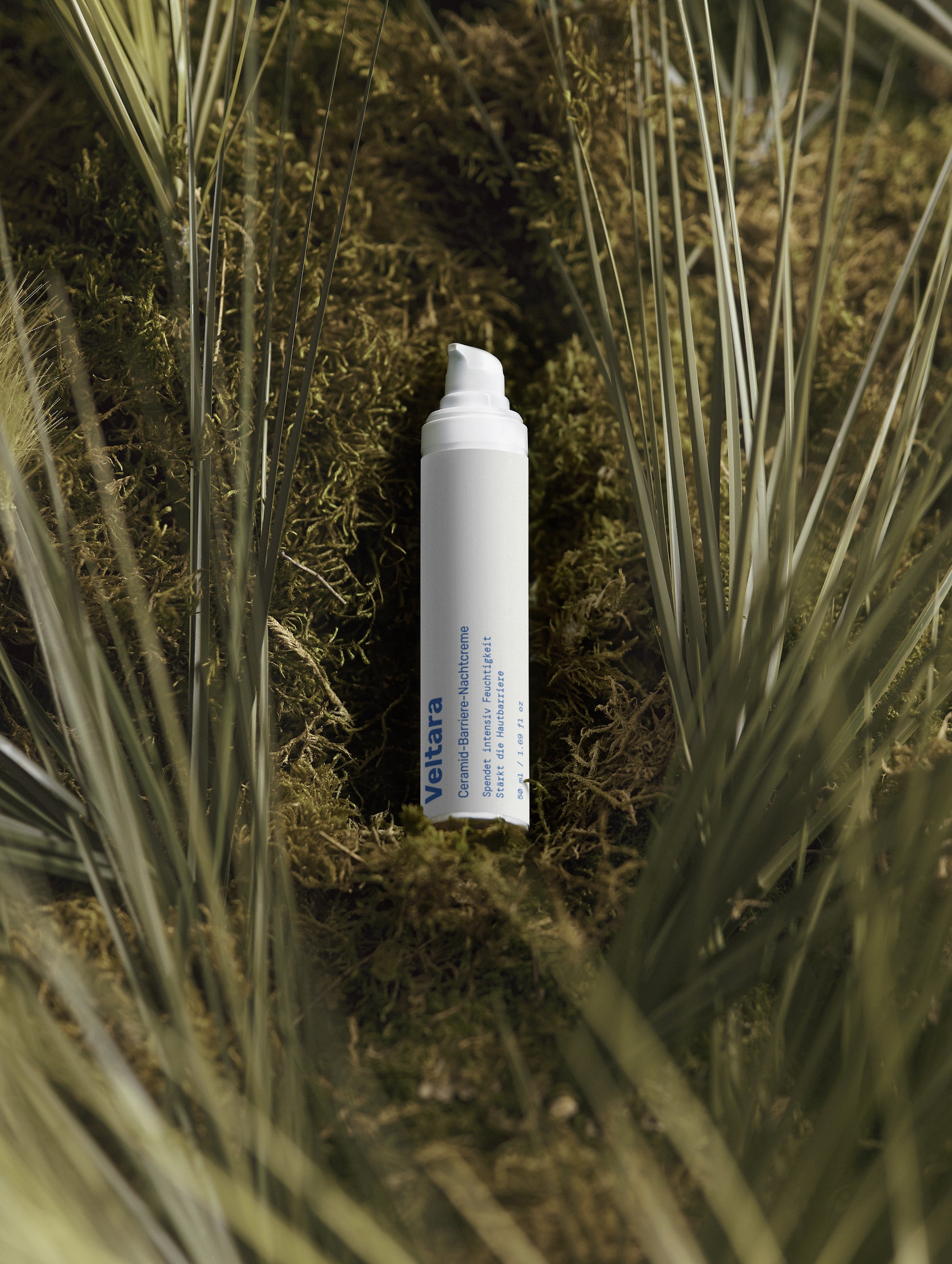 Ceramide Nachtcreme von Veltara – spendet trockener Haut intensive Feuchtigkeit