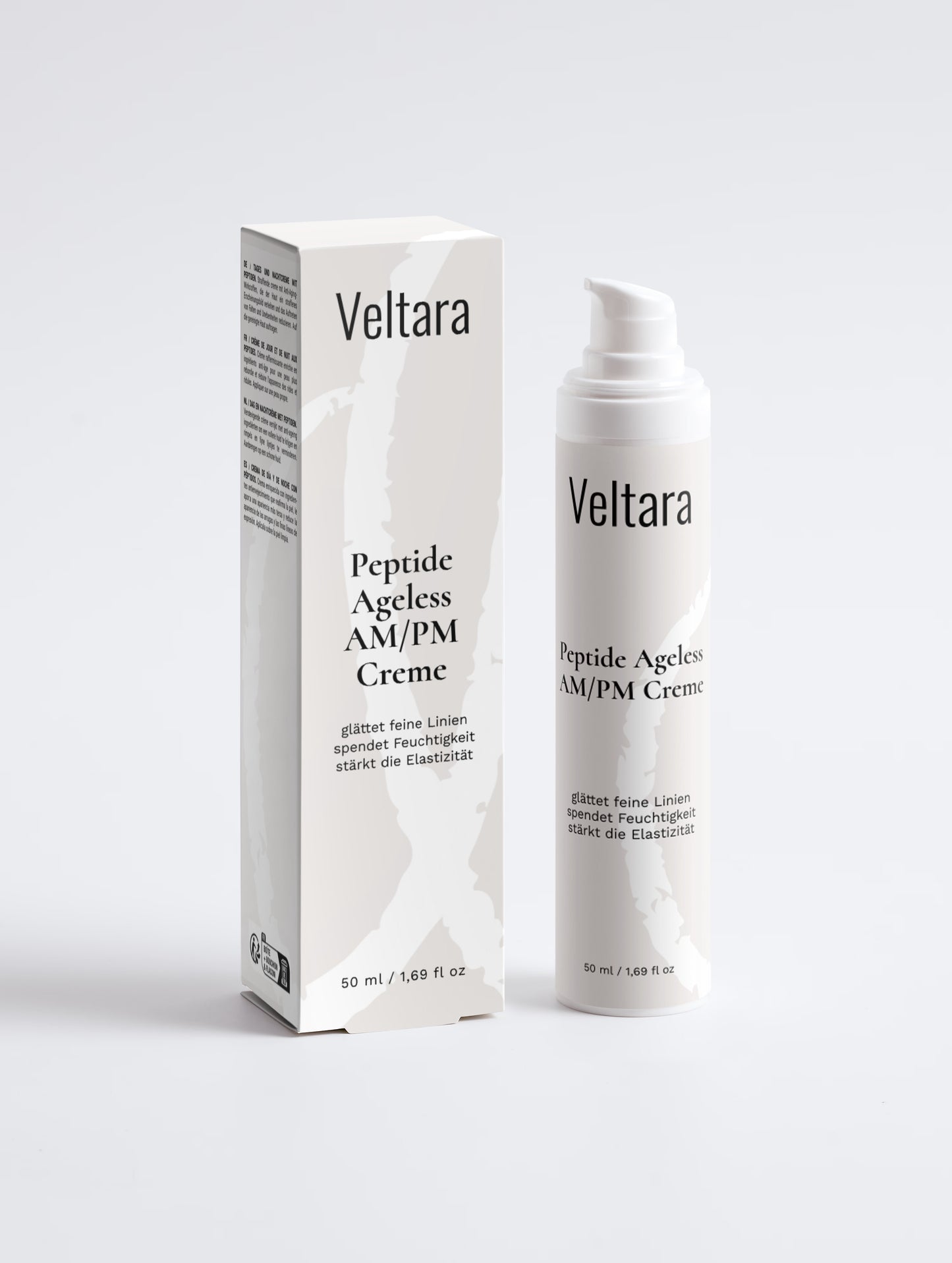 Peptide Ageless Tag- und Nachtcreme von Veltara – straffende Anti-Aging-Gesichtscreme