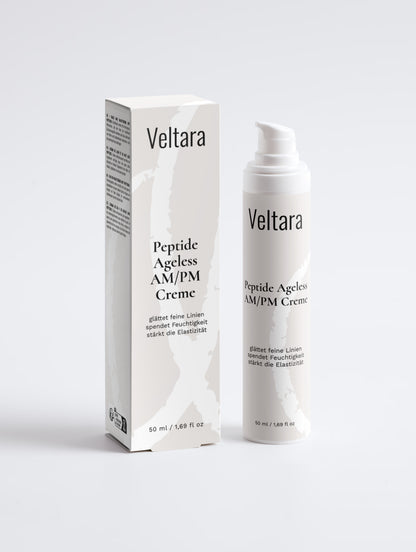 Peptide Ageless Tag- und Nachtcreme von Veltara – straffende Anti-Aging-Gesichtscreme